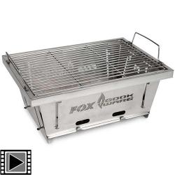 Barbecue à Charbon Fox Cookware Foldable BBQ Inox