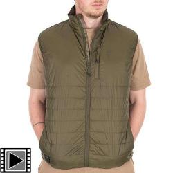 Gilet Sans Manche Fox Olive Quilted 100 XL