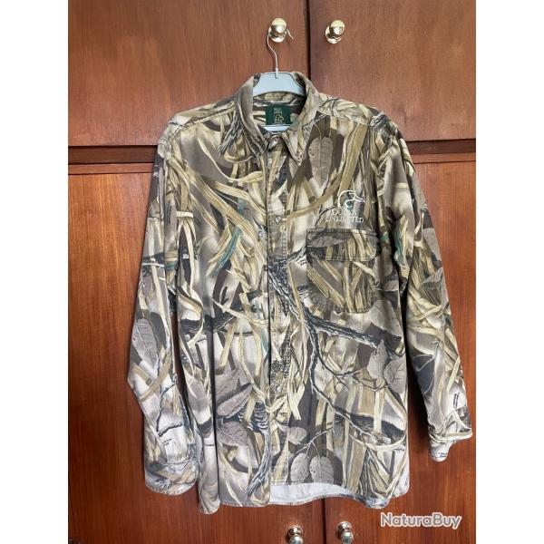 Chemise camo Ducks Unlimited