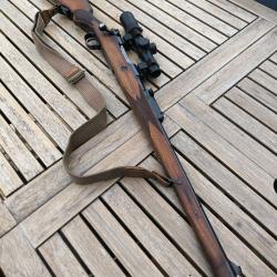Carabine stutzen type mauser 98 k calibre 7x64