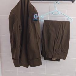 Tenue de sortie militaire de sortie 11ème DP. Années 1963 à fin des années 70.