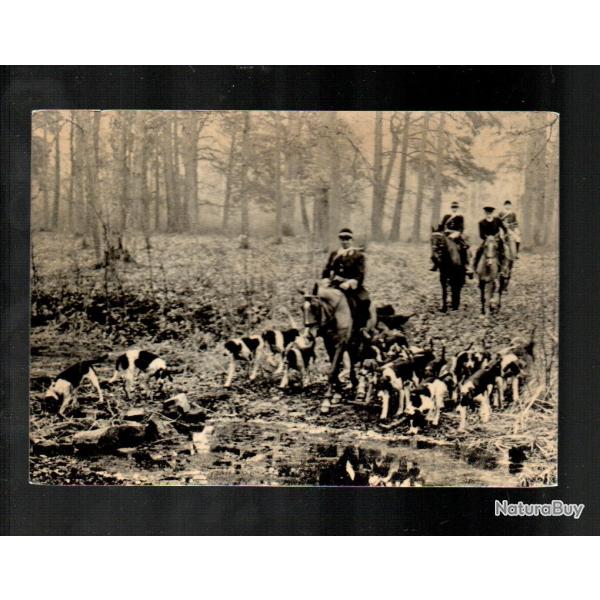 senlis la chasse  courre dans le valois,  chasse  courre, quipage, vnerie , cerfs , meute