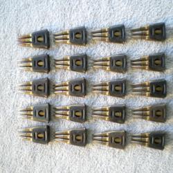 20 clips de 3 cartouches calibre 8 x 51R LEBEL (SFM 1948) opérationnelles. Catégorie C.