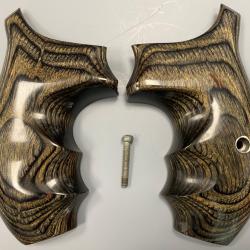 Plaquette Badger Custom Grip pour  Smith & Wesson carcasse K/L round butt