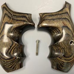 Plaquette Badger Custom Grip pour  Smith & Wesson carcasse K/L round butt