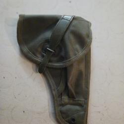 Etui militaire règlementaire de pistolet automatique années 80-90.