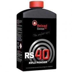 Poudre de rechargement Reload Swiss RS40 1kg