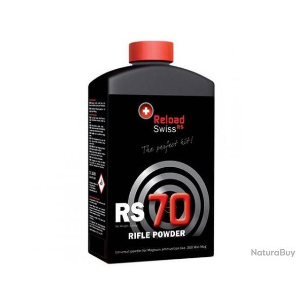 Poudre de rechargement Reload Swiss RS70 1kg