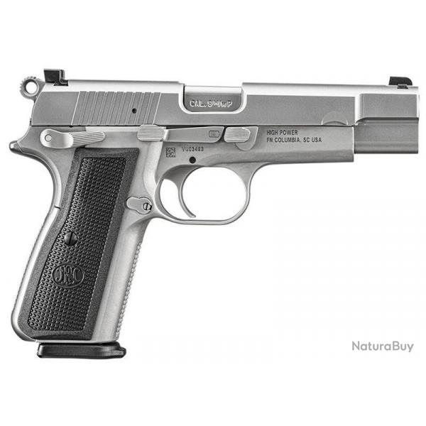 Pistolet FN HERSTAL High Power Stainless "dition Limite" cal.9x19