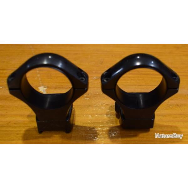 lot de 2 colliers pour tikka T3 diametre 30mm BH16 etat neuf