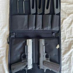 PACK 2 COLT 1911 CO2 BLOWBACK METAL