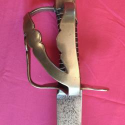 SABRE DE CHASSEUR A CHEVAL TROUPE MODELE 1790