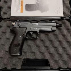 Pistolet semi-automatique GSG modèle FireFly fileté - Calibre .22 LR + Mallette ABS (Occasion bon ét