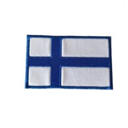 Patch Drapeau - Finlande - velcro - Livraison gratuite