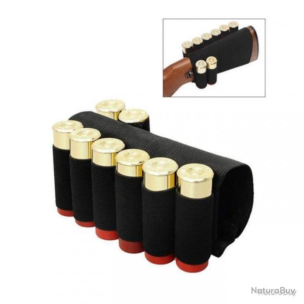 CARTOUCHIRE DE CROSSE GAUCHER/DROITIER - 8 EMPLACEMENTS POUR CALIBRE 12 - LIVRAISON GRATUITE