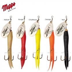 Cuiller MEPPS aglia flying C 25gr Palette argent corps Naturel