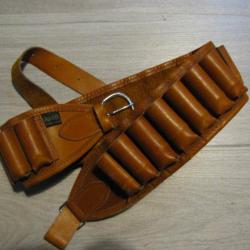 Cartouchière cuir