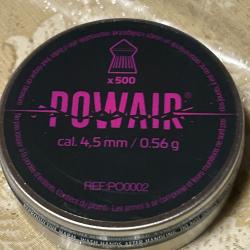 1 BOITES POWAIR CAL 4.5MM 0.56 G