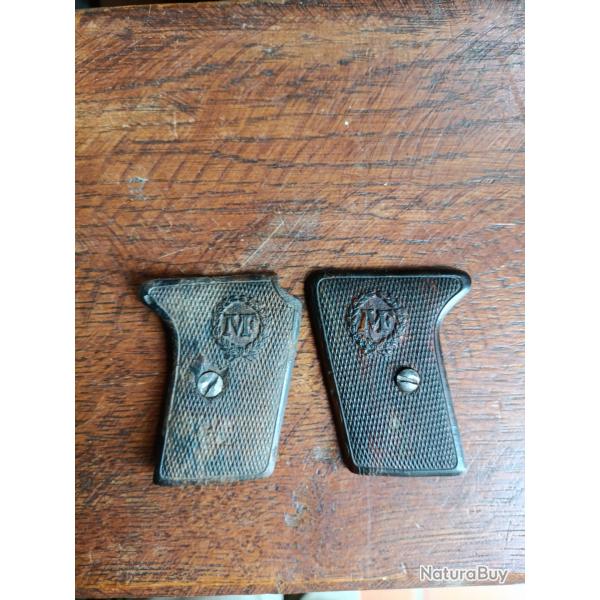 Plaquettes de pistolet le franais 6.35