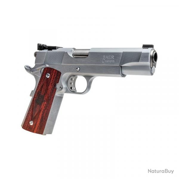 PISTOLET LES BAER PREMIER II 9X19 5 POUCES CUSTOM ACCURACY GUARANTEE CHROME