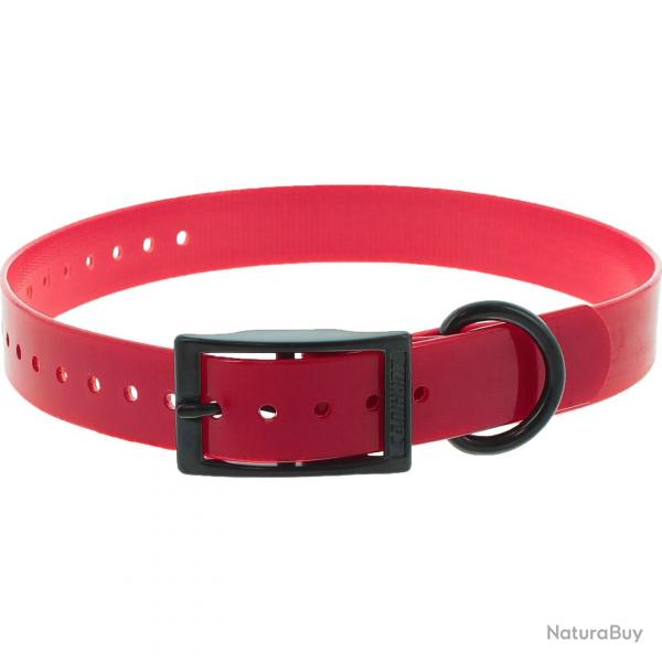 CANIHUNT COLLIER X-TREME POLYURETHANE 19MM 45CM ROUGE