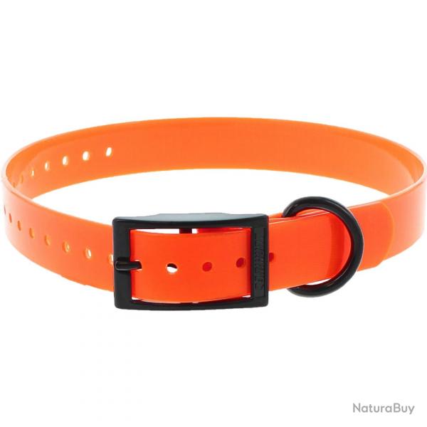 CANIHUNT COLLIER X-TREME POLYURETHANE 25MM 65CM ORANGE