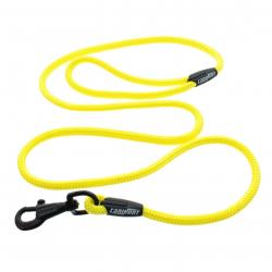 CANIHUNT LAISSE ALP SIMPLE CORDE RONDE 150CM POLYESTHER 10MM JAUNE