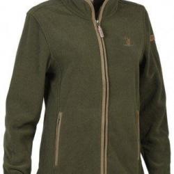 Blouson polaire femme Scotland kaki PERCUSSION