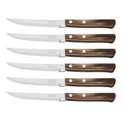 TRA.29810004 6 couteaux à steak Tramontina Technobois 21cm
