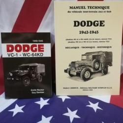 PROMO Le best du DODGE WC : Manuel technique 2018 + BECKER USA WW2 militaria