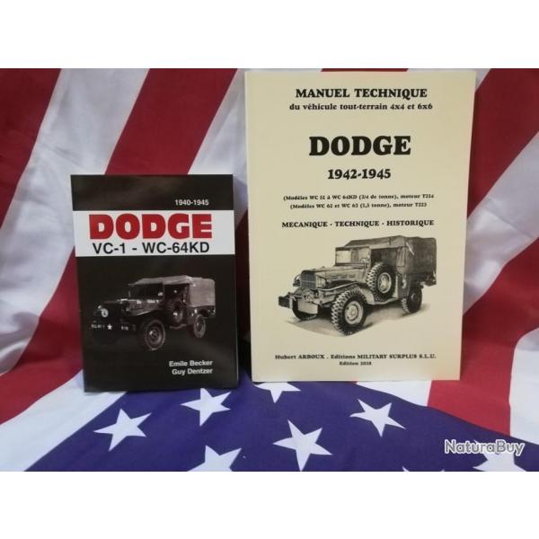 PROMO Le best du DODGE WC : Manuel technique 2018 + BECKER USA WW2 militaria