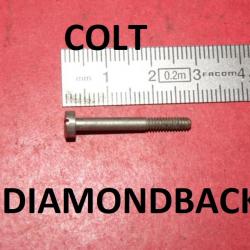DERNIERE vis NICKELEE de plaquettes COLT DIAMONDBACK longueur 27.50mm - VENDU PAR JEPERCUTE (s2880)