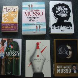 Ensemble de 6 livres Romans de Guillaume Musso ( Skidamarink, Angélique ... )