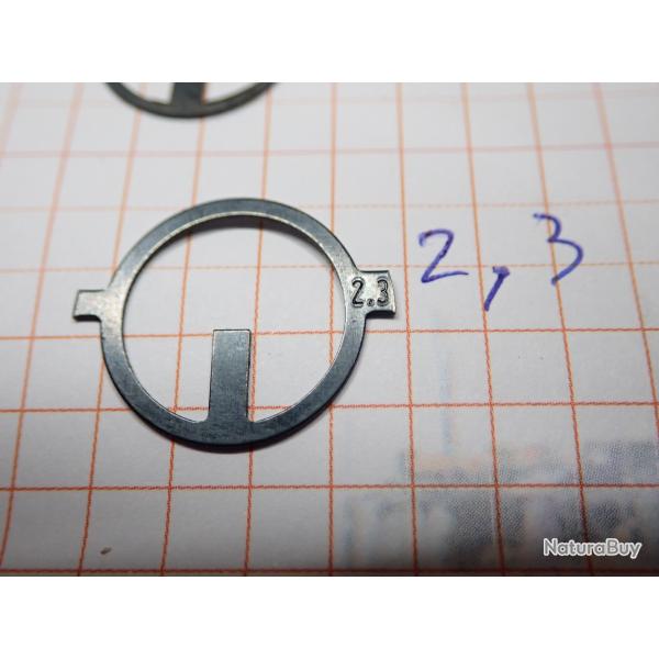Iris pour tunnel de dioptre. Diamtre 16 mm. Taille 2.3