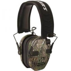 Casque anti-bruit électronique Walker's Razor Quad Muff Slim - Camo