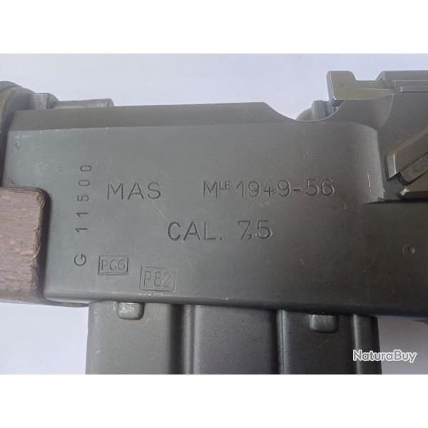 Vends MAS 49/56  MSE calibre 7,5x54