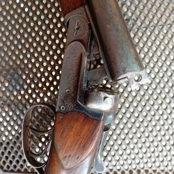 Juxtaposé Artisanal Belge calibre 16/65 Triple verrou Type Greener (Voir Photos)