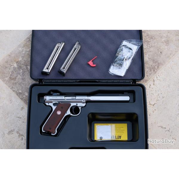 Pistolet Ruger Mark 4 modle "Comptition" 22lr