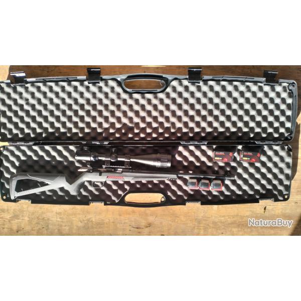 Winchester Xpert+ lunette + 3 chargeurs+ malette + munitions