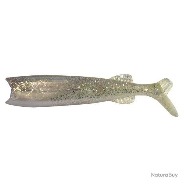 Leurre Souple Volkien Soul Acid Shad 8cm Clear White