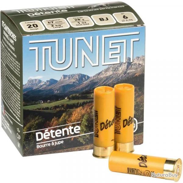 Cartouches Tunet Detente Calibre 20 - Numro 6