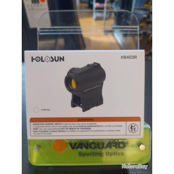 Point rouge holosun HS403R 2moa dot