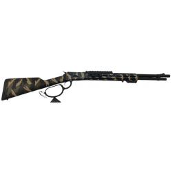 VENTE FLASH - CARABINE A LEVIER HUGTEK LVR44 CAL.44MAG CERAKOTE CAMO CANON 51CM