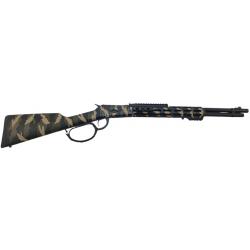 VENTE FLASH - CARABINE A LEVIER HUGTEK LVR44 CAL.44MAG CERAKOTE CAMO CANON 51CM