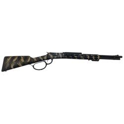 VENTE FLASH - CARABINE A LEVIER HUGTEK LVR44 CAL.44MAG CERAKOTE CAMO CANON 51CM