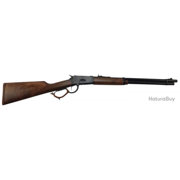 VENTE FLASH - CARABINE A LEVIER HUGTEK LVR44 CAL.44MAG CROSSE BOIS JASPE CANON 51CM