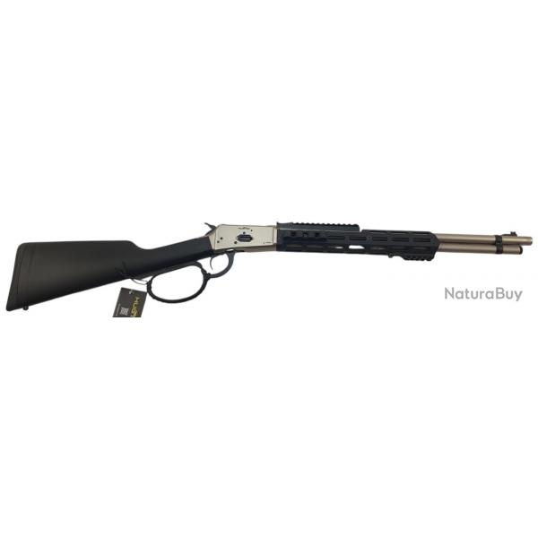 VENTE FLASH - CARABINE A LEVIER HUGTEK LVR44 CAL.44MAG DUOTONE M-LOK CANON 51CM