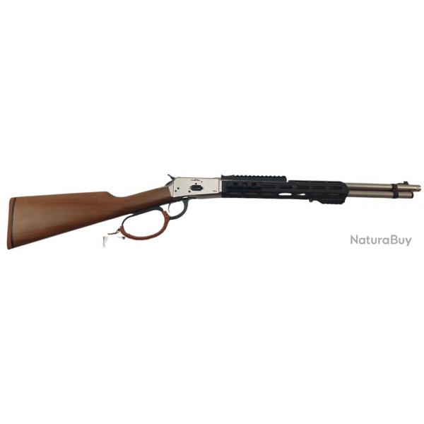 VENTE FLASH - CARABINE A LEVIER HUGTEK LVR44 CAL.44MAG M-LOK CROSSE BOIS CANON 51CM