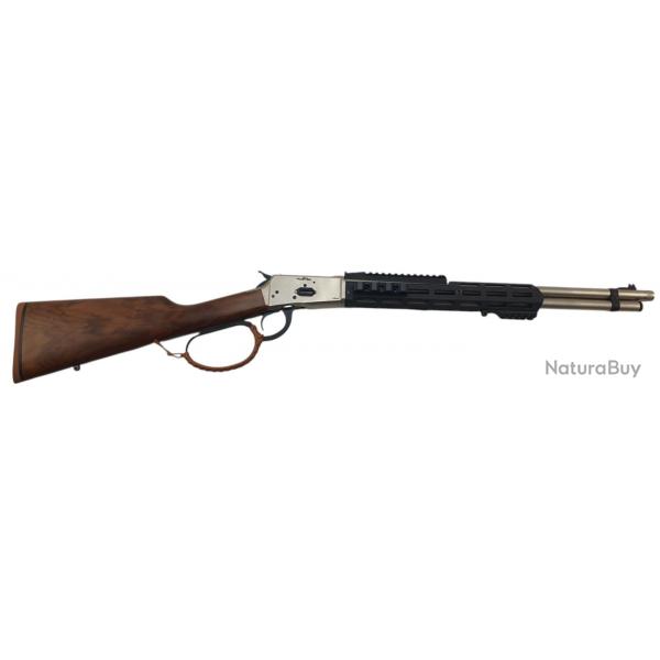 VENTE FLASH - CARABINE A LEVIER HUGTEK LVR44 CAL.44MAG M-LOK CROSSE BOIS CANON 51CM