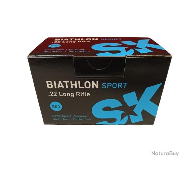 CARTOUCHES SK BIATHLON SPORT CAL. 22LR /500